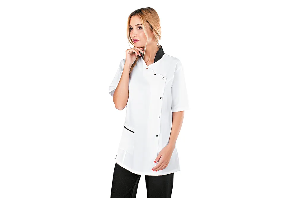 Túnica de salón Rickiparodi Nina Blanca Talla XL