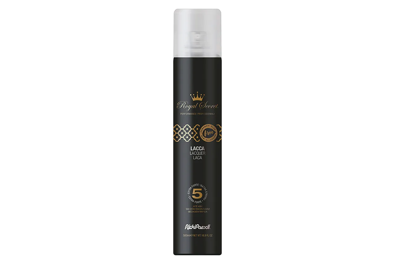 Laca Rickiparodi Royal Secret Fijación fuerte 500 ml