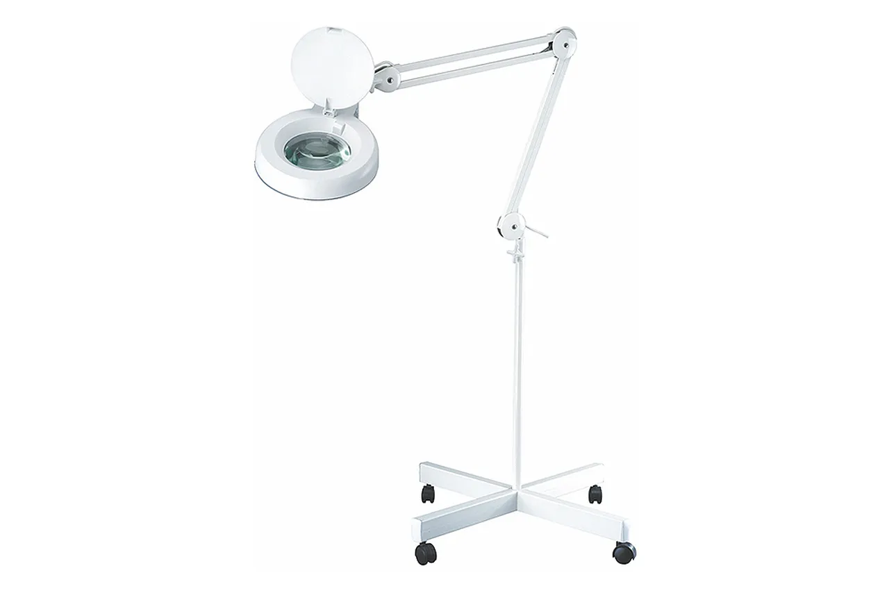 Lámpara lupa Rickiparodi con soporte 5X Led