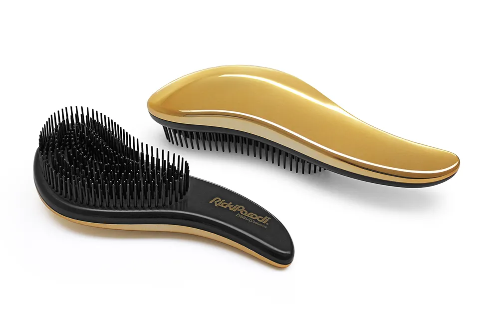 Cepillo desenredante Rickiparodi Freehair Dorado