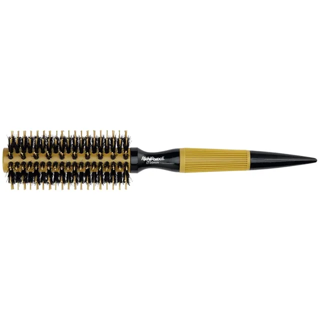 Cepillo térmico cerámico dorado 20 mm