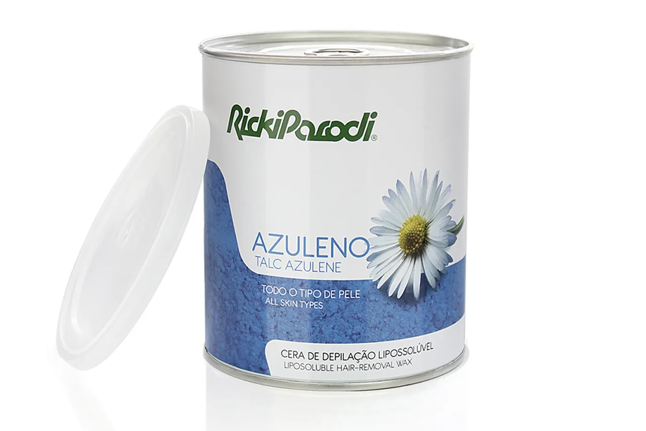 Cera depilatoria liposoluble Rickiparodi Talco de Azuleno 800 gr