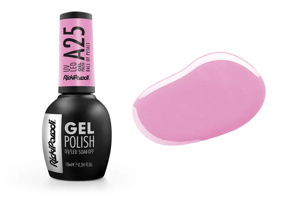 Esmalte en gel UV RickiParodi Bola de Pétalos A25 10.5 ml