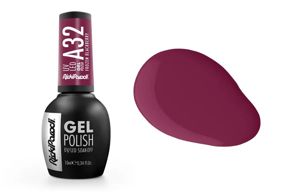 Esmalte en gel UV RickiParodi Frozen Blackberry A32 10.5 ml
