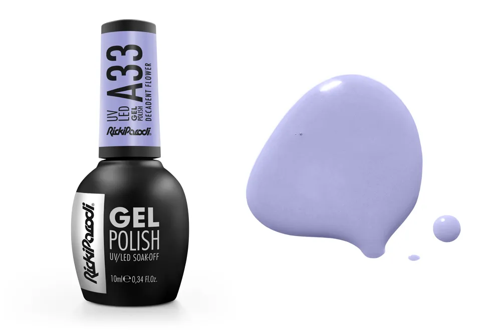 Esmalte en gel UV RickiParodi Flor Decadente A33 10.5 ml