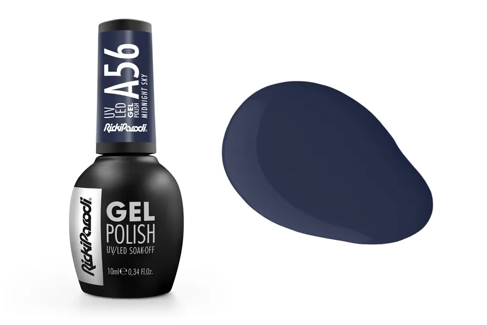 Esmalte en gel UV RickiParodi Cielo de Medianoche A56 10 ml