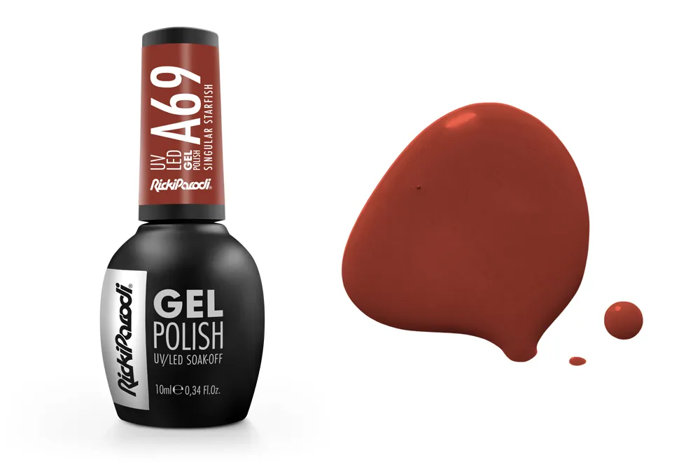 Esmalte en gel UV RickiParodi Estrella de Mar Singular A69 10 ml