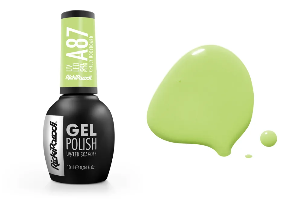 Esmalte en gel UV RickiParodi Bodyboard Helado A87 10.5 ml