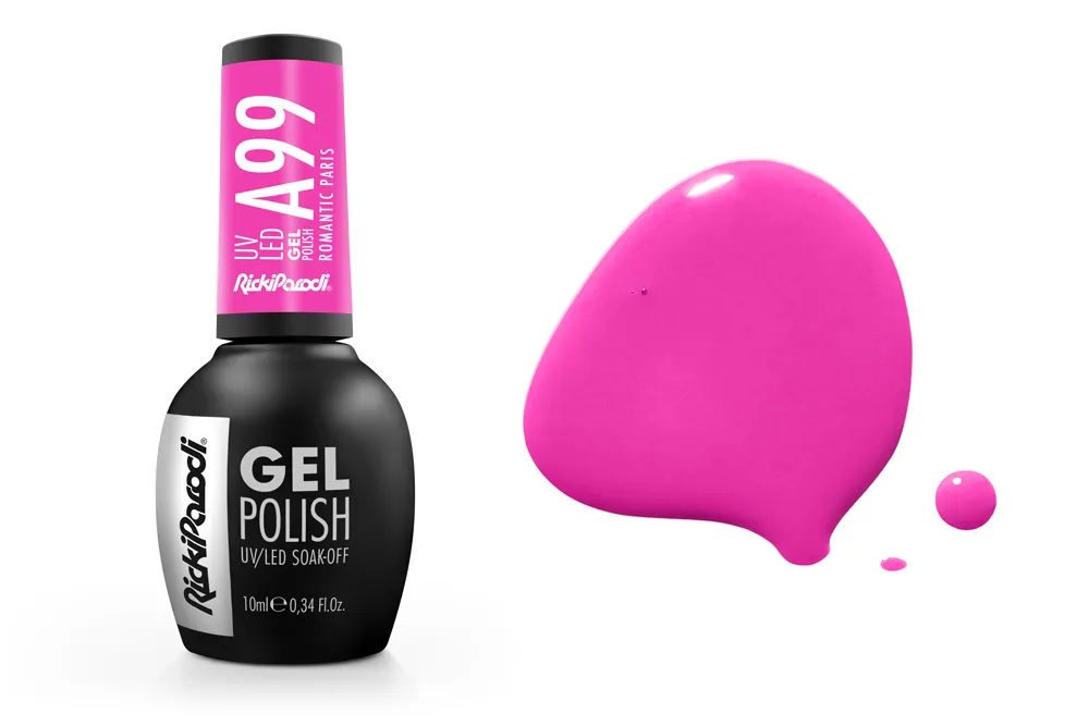 Esmalte en gel UV RickiParodi París Romántico A99 10 ml