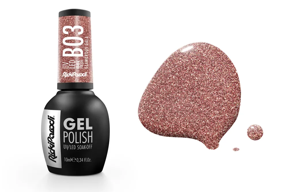 Esmalte en gel UV RickiParodi Gala Glamorosa B03 10 ml