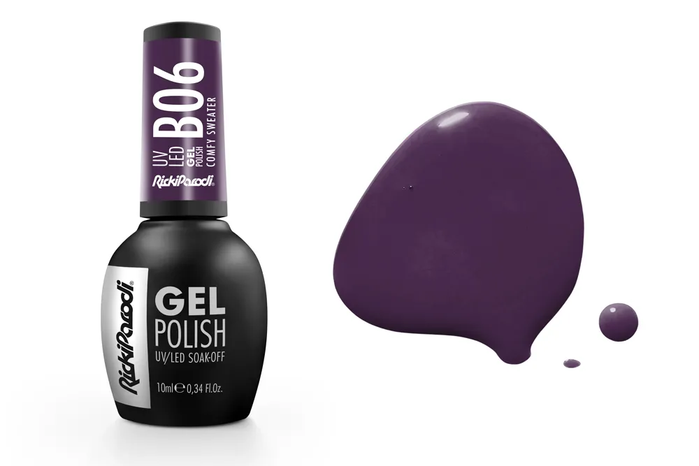 Esmalte en gel UV RickiParodi Suéter Cómodo B06 10 ml